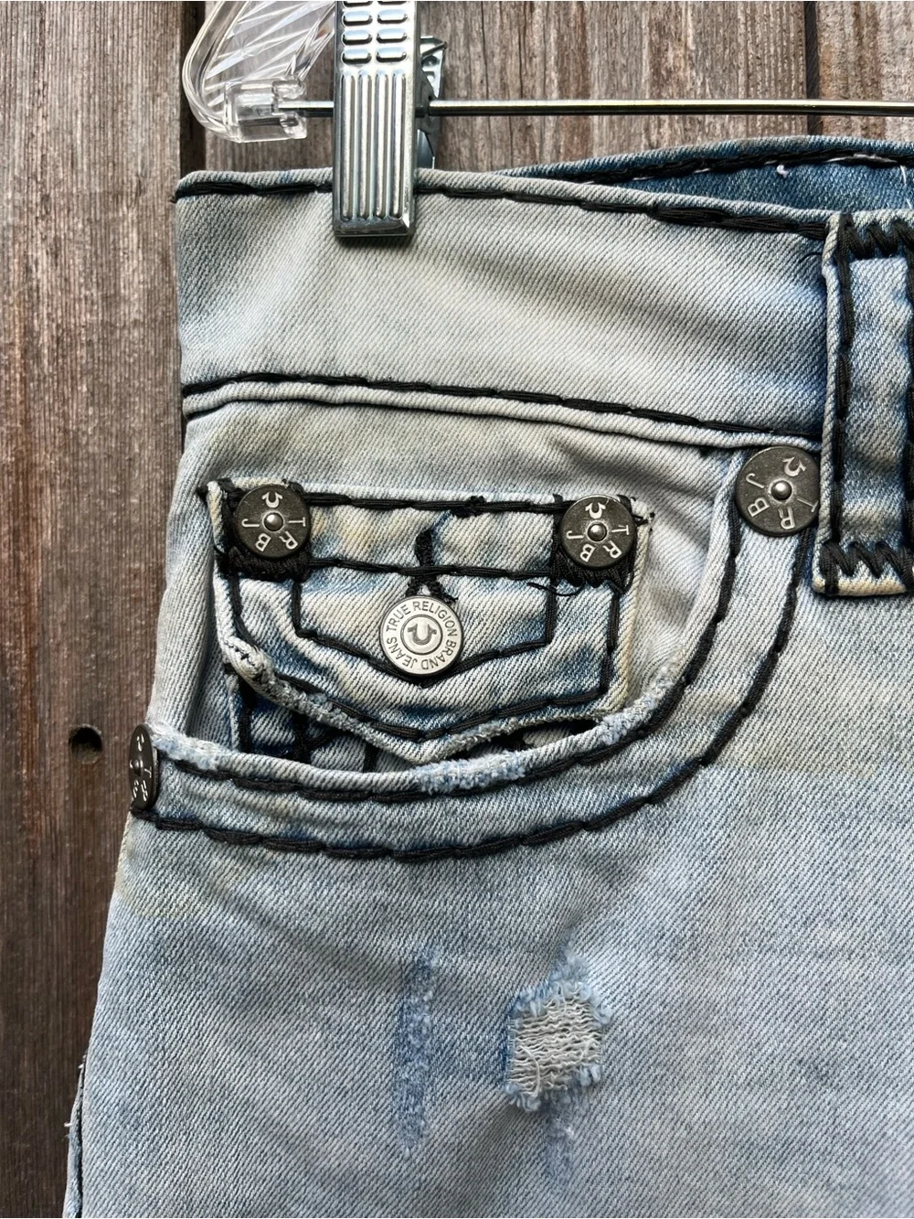 True Religion Rickey relaxed straight jeans 29